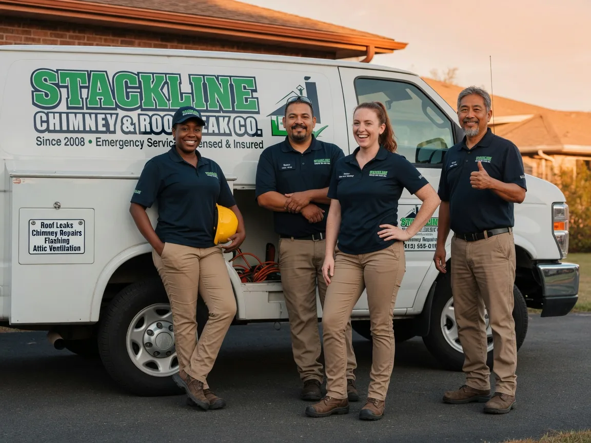 Chimney flashing repair company in Washburn, TN